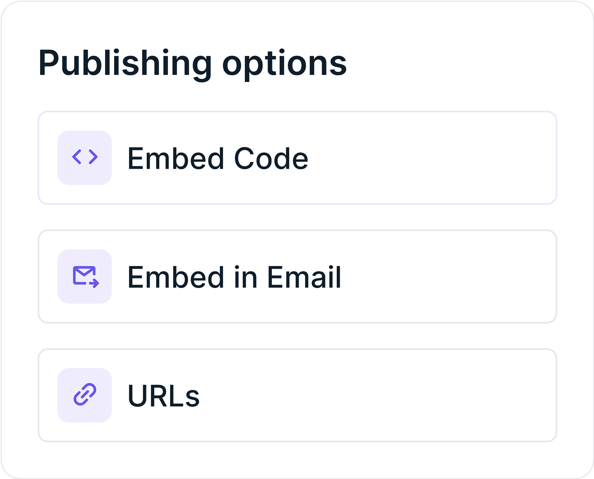 Seamless Video Publishing