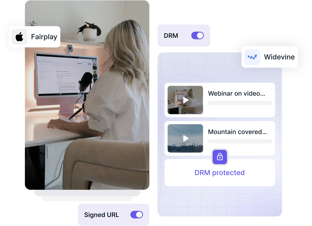 Video DRM | Widevine, FairPlay & Secure Streaming